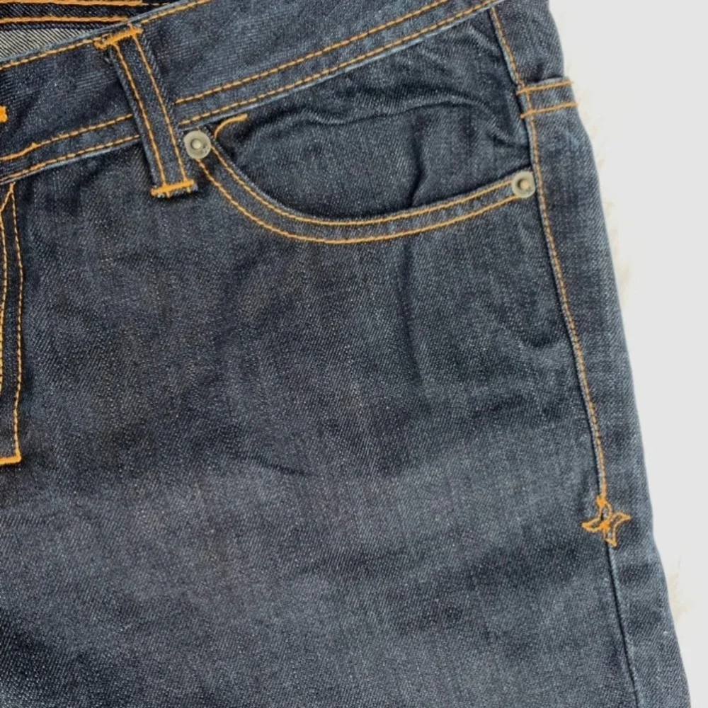 💋 SOLD💋 Hurley Dark Wash Midrise Straight Leg Jeans - Picture 9 of 9